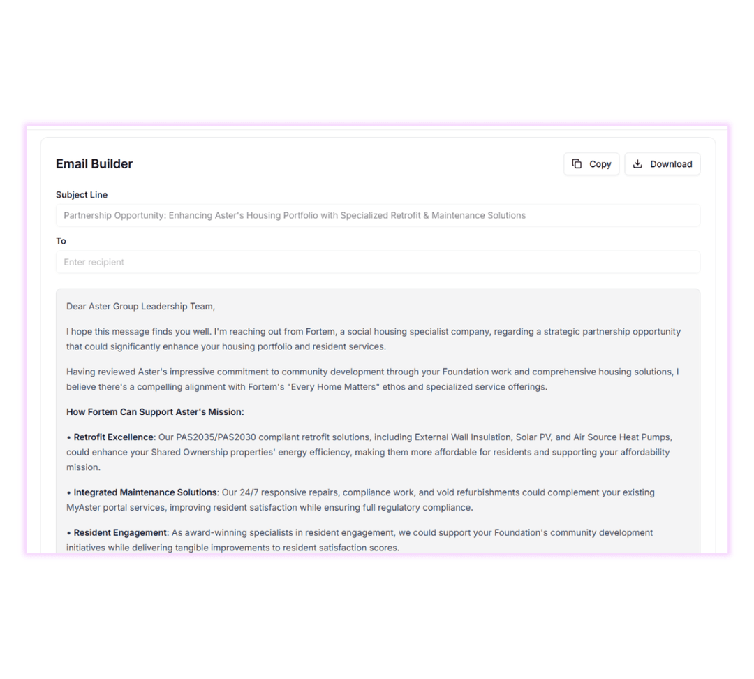 Generate Sales Content and Analysis